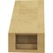 Ekena Millwork 5-inch W x 8-inch D x 8-inch H Imperial Rough Cedar Woodgrain TimberThane Knee Brace, Primed BRCUR05X08X08IMPRCPR - alternate 6